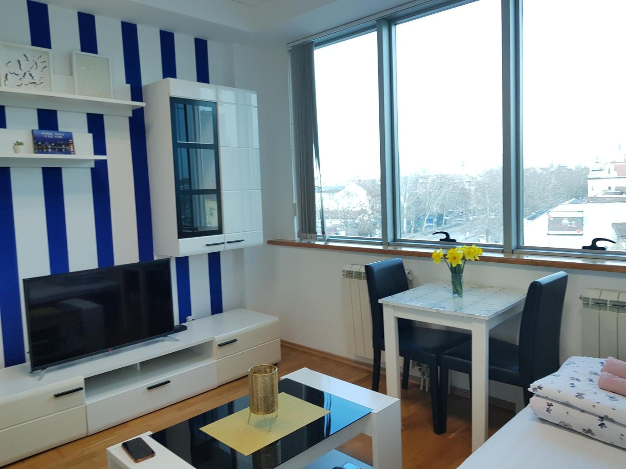 Central Apartment With 24-7 Building Security 노비사드 외부 사진
